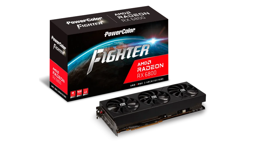 PowerColor Fighter AMD Radeon RX 6800 16GB GDDR6